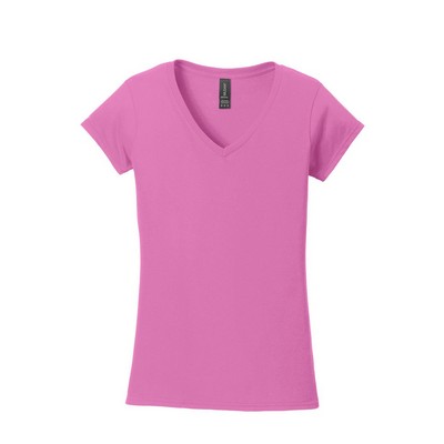 Gildan® Softstyle Women's Fit V-Neck T-Shirt