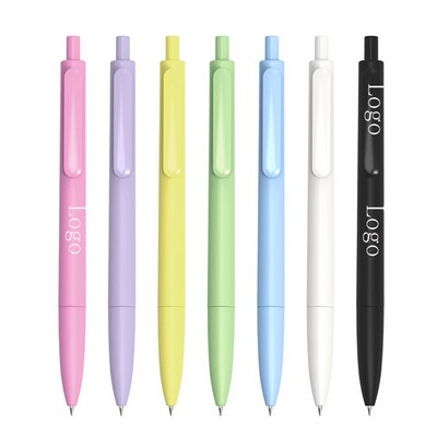 Candy Colored Pen Plasticsprayed Gel Pen For Students