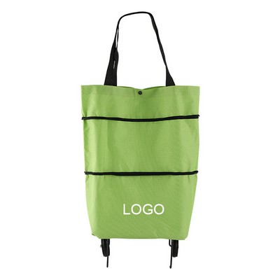 Large Capacity Portable Dual-Purpose Folding Shopping Bag