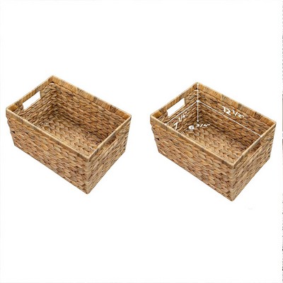 Eco-Friendly Rectangular Storage Basket