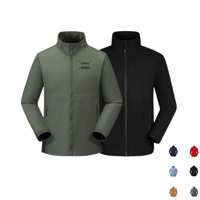 Waterproof Softshell Full Zip Jacket for Men and Women