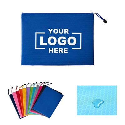 Waterproof A4 Document Zipper Pouch