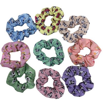 Elegant Large Intestine Imitation Silk Hair Circle Scrunchies