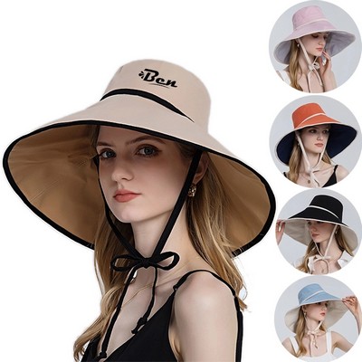 Women's Beach Sun Hat Stylish UV Protection