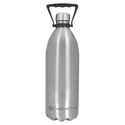 Insulated Stainless Steel Wine Growler with Handle (60oz)