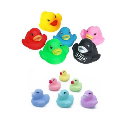 Colorful Bath Time Rubber Duck Toy