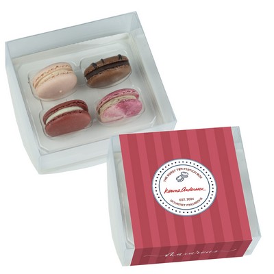 Macaron Gift Set / 4 Pack - The Sweet Temptation Box