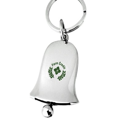 Metal Bell Keychain w/Jingling Bell