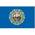 4'x6' New Hampshire State Nylon Outdoor Flag - Style B