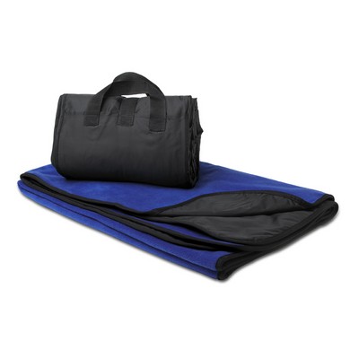 Royal Blue Fleece Explorer Picnic Blanket