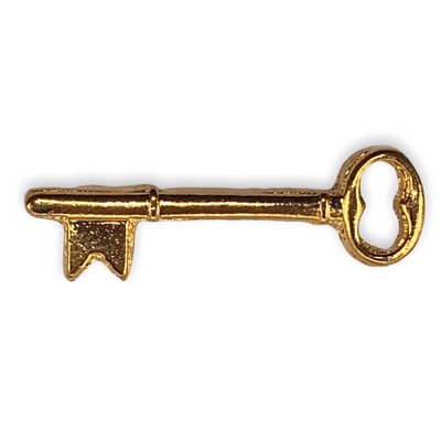 Skeleton Key Lapel Pin