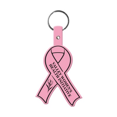 Awareness Ribbon Flexible Key Tag