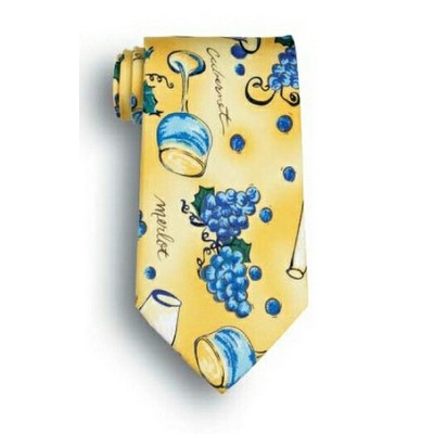 Wine Country Novelty Tie