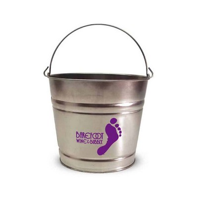 8 Quart Galvanized Metal Bucket