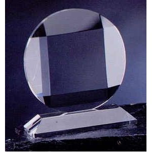 Crystal Circle Award (1/2"x4")