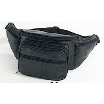 Jumbo Size Leather Waist Pouch