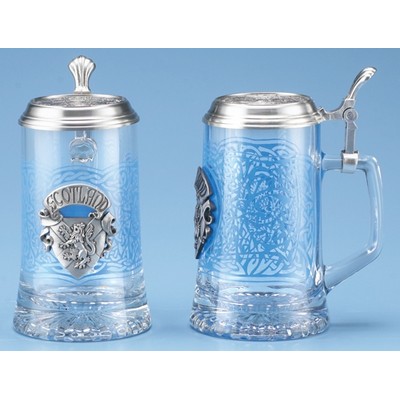 Scotland Glass Stein Mug