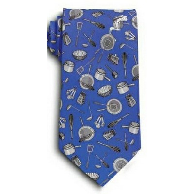 Utensils Novelty Tie