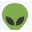 Alien Stock Temporary Tattoo