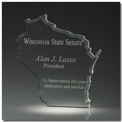 Wisconsin State Award (6"x6-3/4")