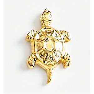 Turtle Marken Design Cast Lapel Pin (Up to 5/8")