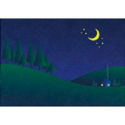 Night Sky Everyday Blank Note Card (3 1/2"x5")