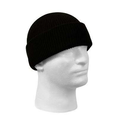 Genuine U.S.N. Black Wool Watch Cap