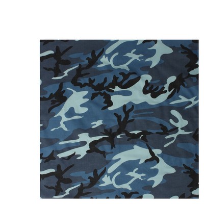 22" Sky Camouflage Bandana