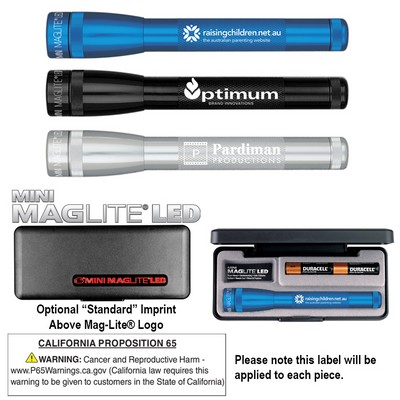 SP2 Mini Maglite® LED Flashlight (Laser Engraved)