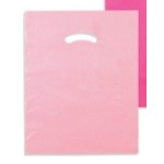 Dusty Rose Pink Super Gloss™ Low Density Single Layer Bag (12"x15")