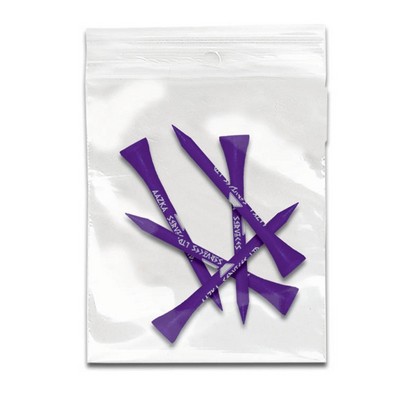 ZIPLOCK GOLF TEE PACK - 5-2 3/4" Tees