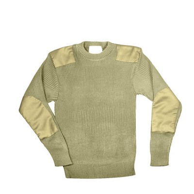 Gov't Type Khaki Acrylic Commando Sweater (2XL)