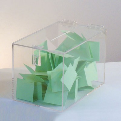 Long Acrylic Entry Box