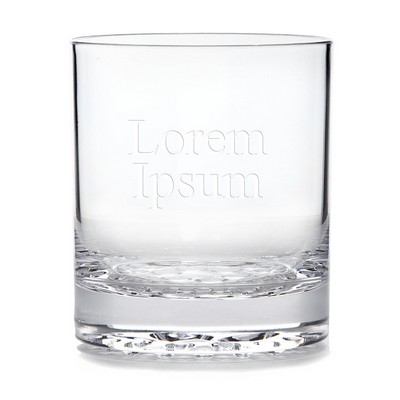 14 Oz. Acrylic Old Fashioned Tumbler w/Droplet Base