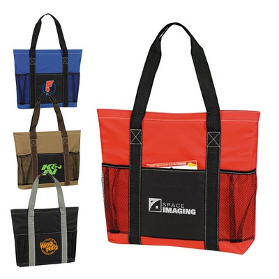 Poly Metro Traveler Tote Bag