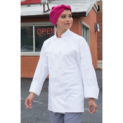 100% Cotton Twill Classic 10-Knot Chef Coat (4XL-6XL)