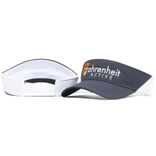 Pearl Nylon Performance Fabric Visor with Mesh Back