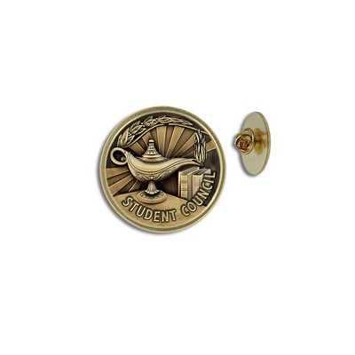 1" Student Council Lapel Pin