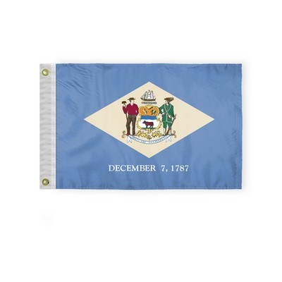 Delaware Flags 12x18 inch