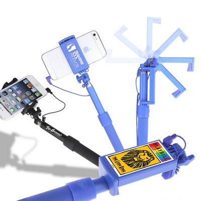 Extend-A-Fun Selfie Stick (Blue)