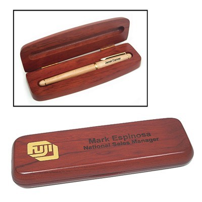 Classic Rosewood Single Pen Box