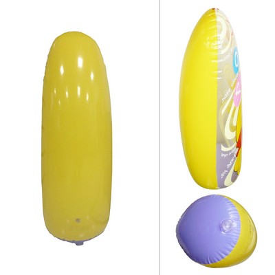 35" Tall Inflated PVC Tumbler Roly-poly for Kid Boxing Game