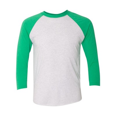 Next Level Unisex Triblend Three-Quarter Sleeve Raglan Shirt