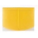 Lemon Yellow 2-Tone Letter Size Expanding File w/12 Tabbed Pockets