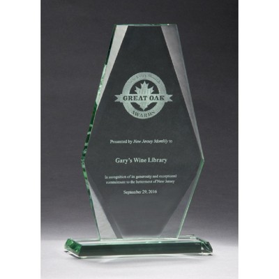 Premium Series Jade Glass Award (5 7/8"x9.5")