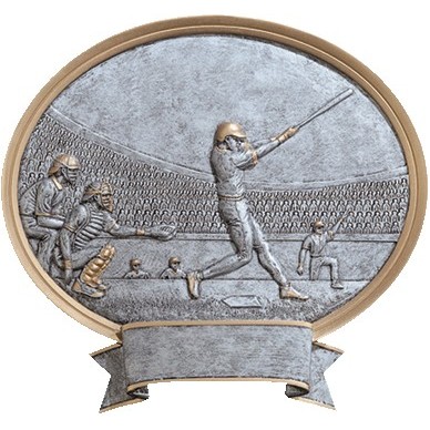 Male Baseball Legend Resin Award 6" Tall