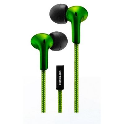 Curve Stereo Earbuds with In-Line Microphone