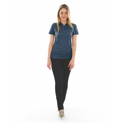 Women's Space Dye Performance Polo Shirt