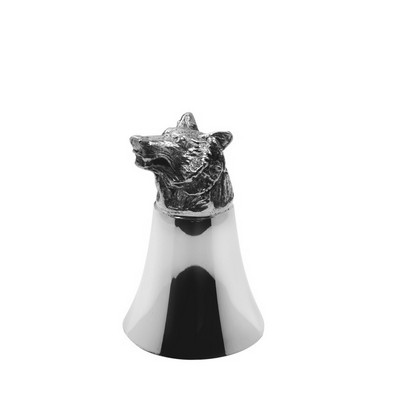 Stirrup Cup with Bear Head, 3oz.