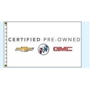 Authorized Dealer Free Flying Drape Flag (Certified Pre-Owned Chevy®/Buick®/GMC®)